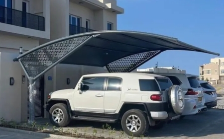 تركيب مظلات سيارات بالرياض بشكل إحترافي من مؤسسة مظلات وسواتر المحترف المتميز