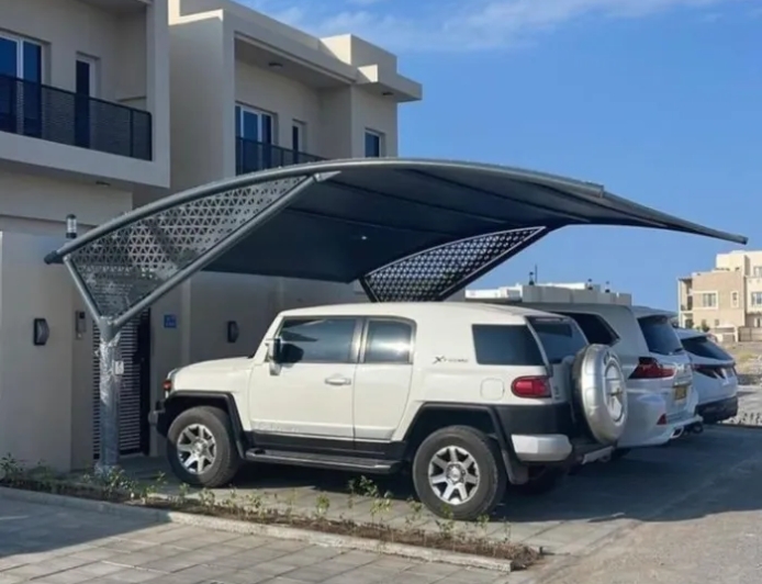 تركيب مظلات سيارات بالرياض بشكل إحترافي من مؤسسة مظلات وسواتر المحترف المتميز